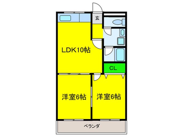 アーベインコートの物件間取画像